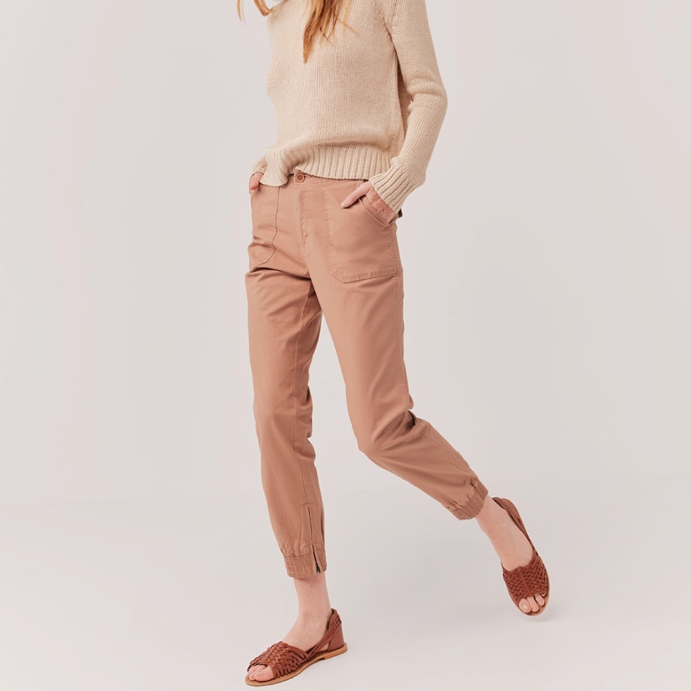 Pact woven twill utility jogger XS